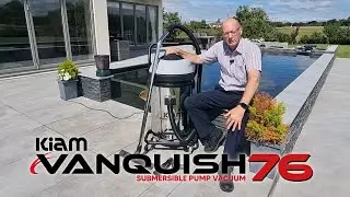 Kiam Vanquish 76 ® Professional Wet & Dry Vacuum Cleaner with Integrated Submersible Pump