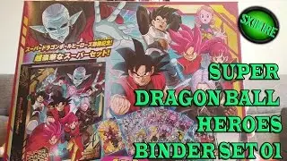 Super Dragon Ball Heroes 9 Pocket Binder Set - REVIEW - FELIZ AÑO NUEVO!