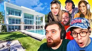 STREAMERS REACCIONAN A MI CASA 🏡