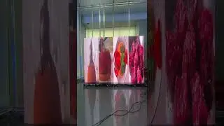 Custom LED display video wall for shopping mall