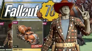 Atomic Shop Update: Cement Truck, New Outfit, & More! | Fallout 76
