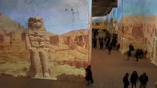 7 L'Egypte aux Carrières de Lumière