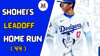 Shohei Ohtani🔥🔥Running Down History With a Leadoff Home Run⚾(44th)of the Season..