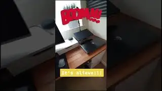 Standing Desk Frame installation in 10 seconds