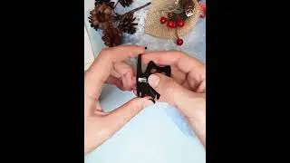 Черная брошь ручной работы в виде кота, брошь булавка Глазастый кот