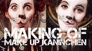 Making of - Make up Kaninchen Alice im Wunderland