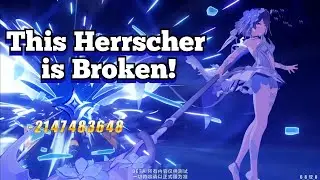 Insane 2 Billion Crit Damage Herrscher of Rebirth in Elysian Realm! Honkai Impact 3rd v6.8