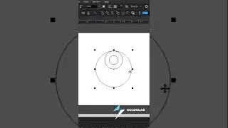 Yin Yang Logo Illustration in CorelDRAW #shorts #coreldraw #logo #yinyang