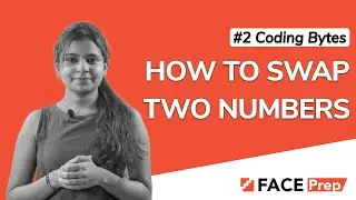 Swapping two numbers or variables without third variable in C| #2 Coding Bytes