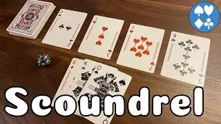 How to Play Scoundrel: a SOLO DUNGEON CRAWL with a deck of cards!