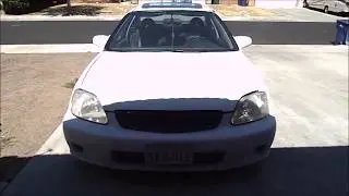 Civic EK Radiator support replacement
