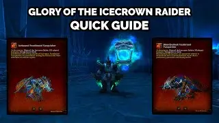Glory of the Icecrown Raider Solo | Bloodbathed / Icebound Frostbrood Vanguisher |