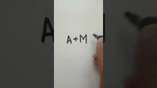 A+M =❤️ Suggest next letters | Subscribe, like, share 