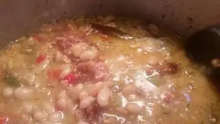 Great Northern Beans/ With Smoked Turkey/Soul food Cooking
