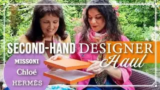 HUGE DESIGNER HAUL - Second-hand & vintage luxury finds!
