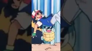 Squirtle to the rescue lol #pokemon #pokemonanime #anime #ash #squirtle #kanto