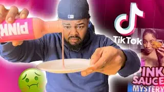 TRYING THE ALL NEW PINK SAUCE FROM TIK TOK!! *SHOULDN'T HAVE DONE THIS..* | ECN.