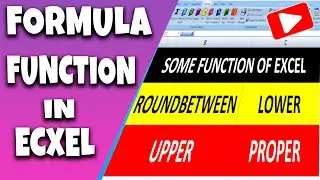 Formula /Function Randbetween, Lower, Upper, Proper )In Ms Excel  || Ms Excel  Main Function ? Hai