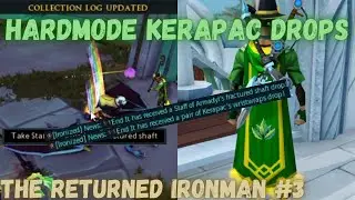 Hardmode Kerapac feeding my Ironman Drops