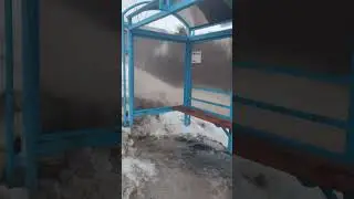 #ЧТОСЛУЧИЛОСЬ С #ОСТАНОВКОЙ КОТОРУЮ #ПОКРАСИЛИ #2МЕСЯЦАНАЗАД