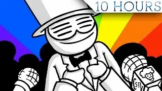 EVERYBODY DO THE FLOP (asdfmovie song) 10 HOURS