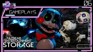 Fazbear Entertainment Storage FNAF HORROR GAME Night 6 + Extras No Commentary