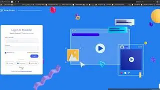 how to login to powtoon