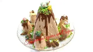 Творожная пасха с шоколадом / Cottage cheese Easter with chocolate