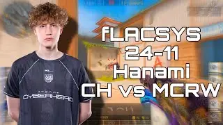 fLACSYS (24-11) CYBERHERO vs Mafiozy eSports (Hanami) | New Year Bounty | Standoff 2 DEMO