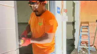 Cómo quitar El marco de una puerta de metal en concreto✅