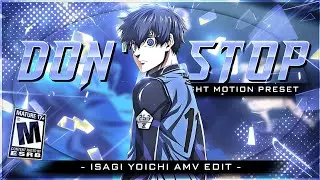 Don't Stop ~ Blue Lock 