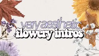 flowery intros *very aesthetic* (no text) // munmilks