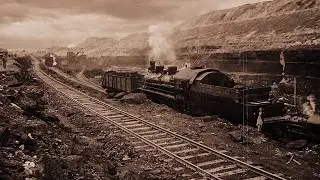 История одной фотографии. 40-е годы. Михайловский угольный разрез.