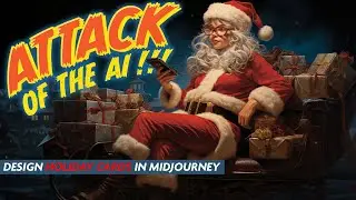 Midjourney and Photoshop Holiday Magic!!