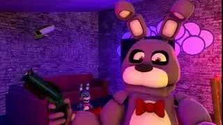 [SFM FNAF] Bonnie Scares Toy Bonnie