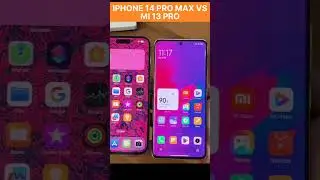 iPhone 14 pro max vs Xiaomi 13 pro
