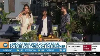 2 mocktails and 2 cocktails to ease you through the summer