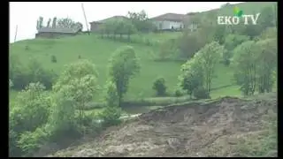 Quba r. Güləzi k. torpaq sürüşməsi