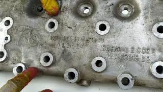 Головка блока, крышка клапанов газ 12 зим газ 51 газ 52