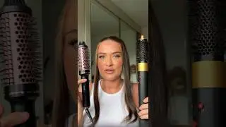 Comparing TikTok shop styler £15 to Dyson airwrap £500 #tiktokshopfinds #dysonairwraptutorial #dyson