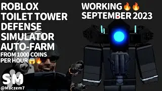 Roblox New OP Toilet Tower Defense AutoFarm Script |Easy Coins🔥|