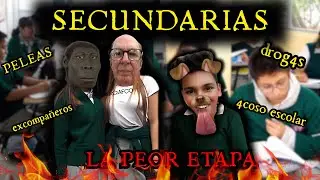 NUNCA VAYAS a la SECUNDARIA ☠️🚫- HISTORIAS EN SECUNDARIAS