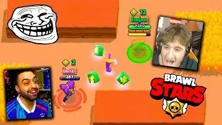 SESEGEL VE ÜMİDİ'Yİ LEON İLE GÖRÜNMEZ OLUP TROLLEDİM ! Brawl Stars