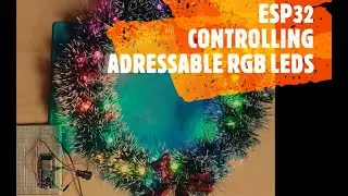 ESP32 Controlling Addressable RGB LEDS using WLED