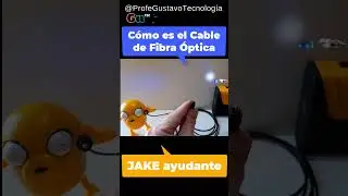 Cable de Fibra Óptica Audio TV #Short #led #circuitoselectricos #fibraóptica #internet #educación