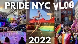 NYC PRIDE WEEKEND SUMMER VLOG 2022: Pride Parade, Kiki Ball, DeepRoot Boat Ride Around Manhattan!!