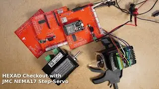 191222 HEXAD Checkout - ESP32 4-Axis GRBL Board with JMC Step-Servos
