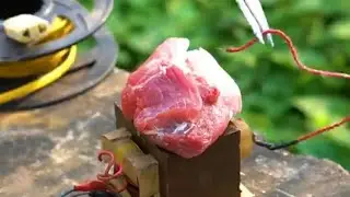 I make high power electric stove from a microwave transformerI Make High Power