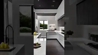 Kitchen design Modern style #interiordesign #render #vray #sketchup #architect #architecture #3d