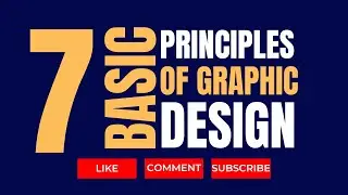 The 7 Basic Principles Of Graphic Design